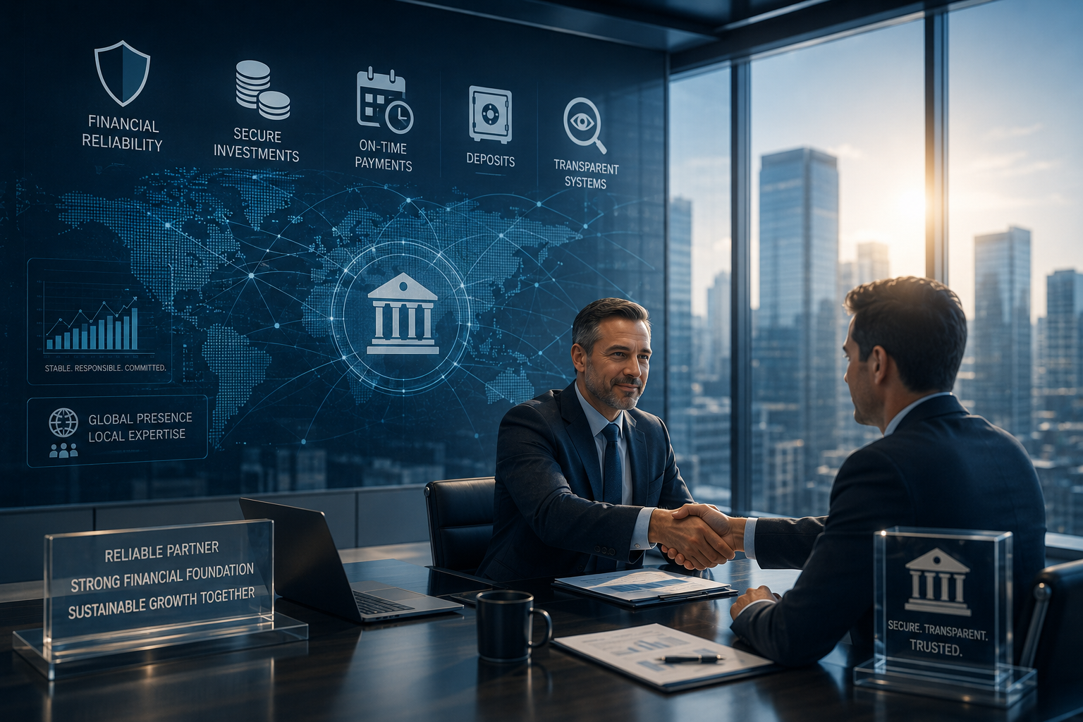 Trusted financial partnership and strategic collaboration
