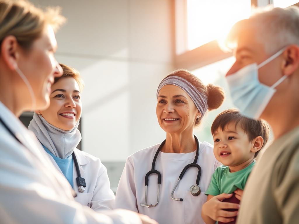 Patients of all ages — access to modern medicine everywhere